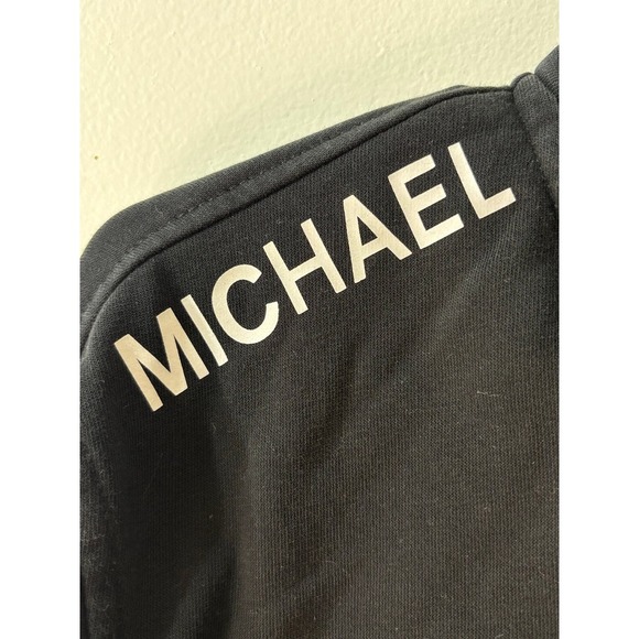 Michael Kors Men's 1/4 Zip Pullover, Sweatshirt, Black, Size small - Picture 10 of 10